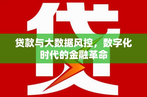 光泽贷款与大数据风控，数字化时代的金融革命