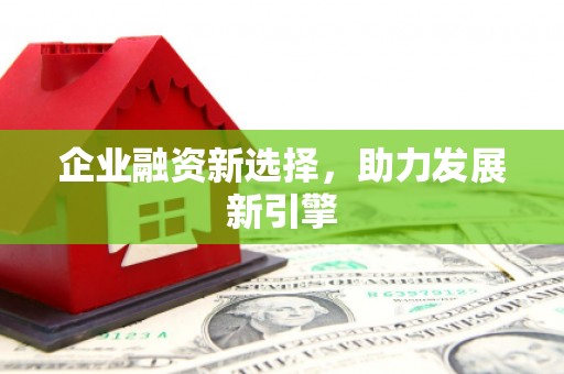 光泽企业融资新选择，助力发展新引擎