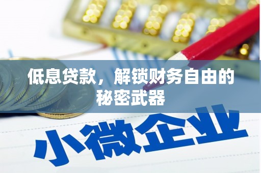 光泽低息贷款，解锁财务自由的秘密武器