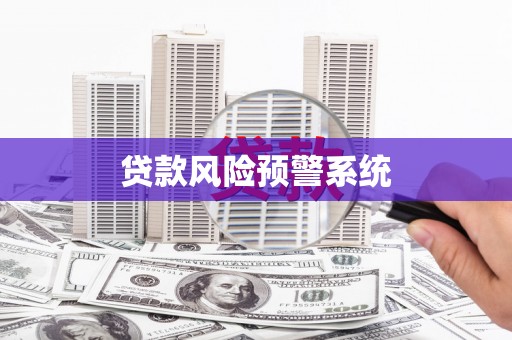 光泽贷款风险预警系统