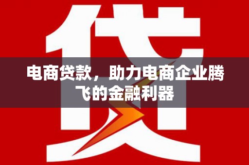 光泽电商贷款，助力电商企业腾飞的金融利器