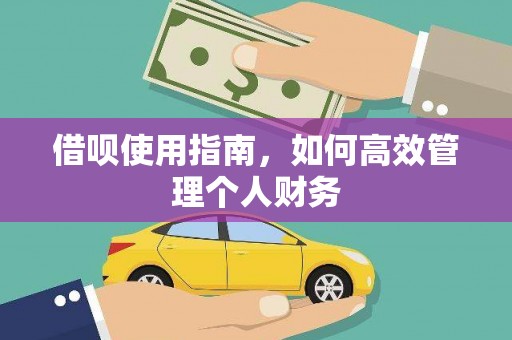 光泽借呗使用指南，如何高效管理个人财务