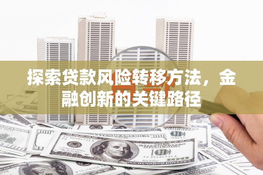 光泽探索贷款风险转移方法，金融创新的关键路径