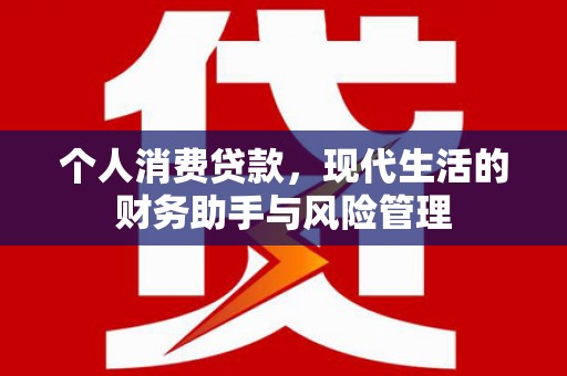 光泽个人消费贷款，现代生活的财务助手与风险管理