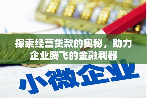 光泽探索经营贷款的奥秘，助力企业腾飞的金融利器