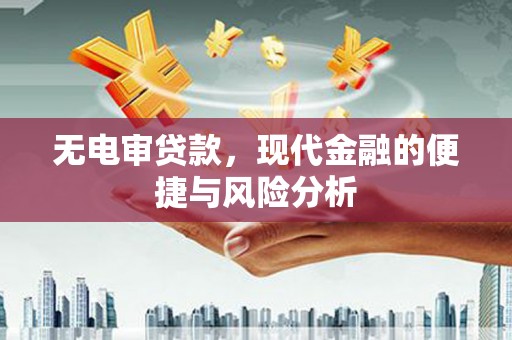 光泽无电审贷款，现代金融的便捷与风险分析