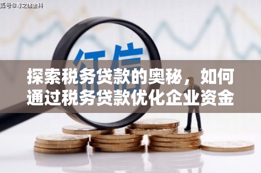 光泽探索税务贷款的奥秘，如何通过税务贷款优化企业资金流