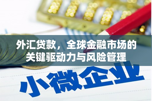 光泽外汇贷款，全球金融市场的关键驱动力与风险管理