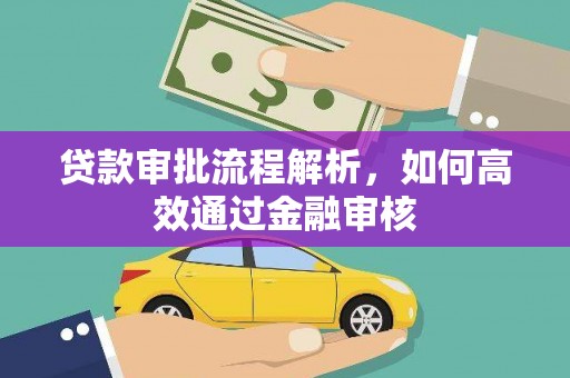 光泽贷款审批流程解析，如何高效通过金融审核