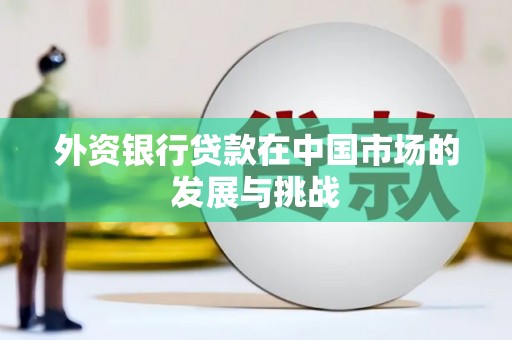 光泽外资银行贷款在中国市场的发展与挑战