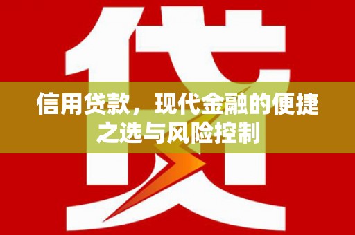 光泽信用贷款，现代金融的便捷之选与风险控制