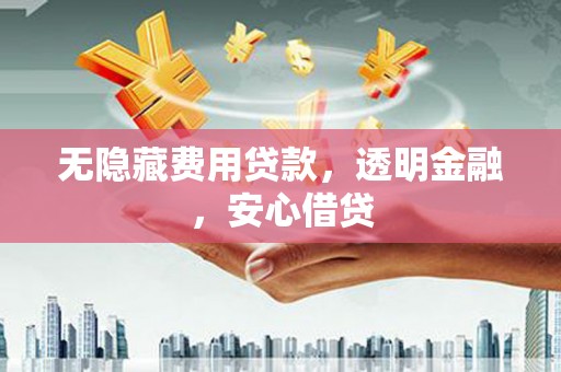 光泽无隐藏费用贷款，透明金融，安心借贷