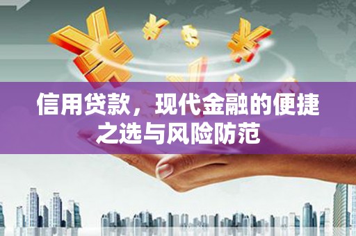 光泽信用贷款，现代金融的便捷之选与风险防范