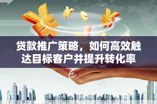 光泽贷款推广策略，如何高效触达目标客户并提升转化率