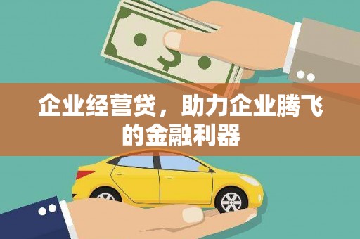 光泽企业经营贷，助力企业腾飞的金融利器
