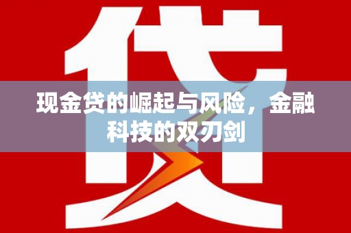 光泽现金贷的崛起与风险，金融科技的双刃剑