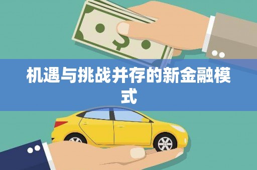 光泽机遇与挑战并存的新金融模式