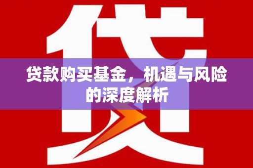 光泽贷款购买基金，机遇与风险的深度解析
