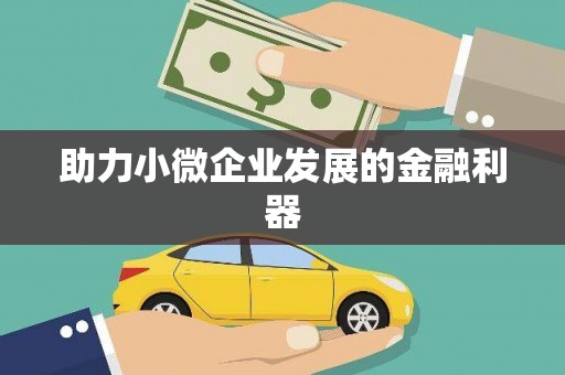 光泽助力小微企业发展的金融利器