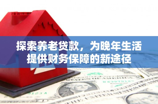 光泽探索养老贷款，为晚年生活提供财务保障的新途径