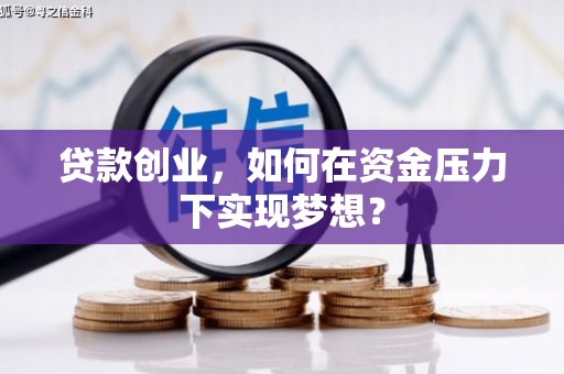 光泽贷款创业，如何在资金压力下实现梦想？