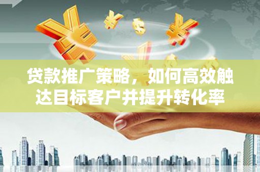 光泽贷款推广策略，如何高效触达目标客户并提升转化率