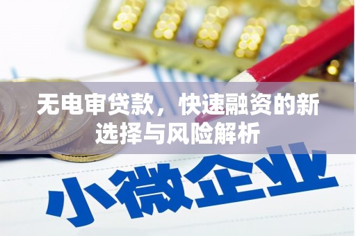 光泽无电审贷款，快速融资的新选择与风险解析