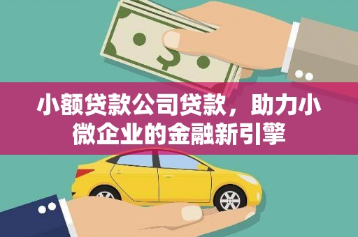 光泽小额贷款公司贷款，助力小微企业的金融新引擎