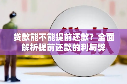 光泽贷款能不能提前还款？全面解析提前还款的利与弊