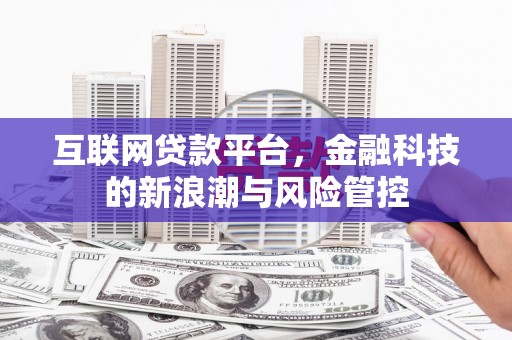 光泽互联网贷款平台，金融科技的新浪潮与风险管控