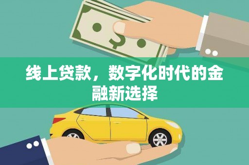 光泽线上贷款，数字化时代的金融新选择