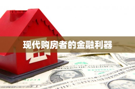 光泽现代购房者的金融利器