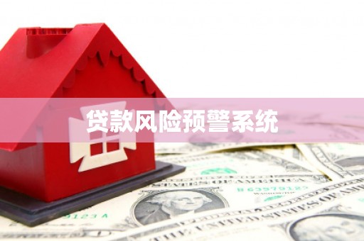 光泽贷款风险预警系统